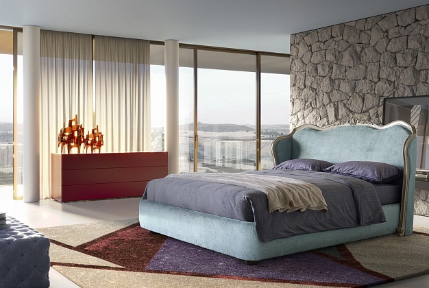 Кровать Andrea Fanfani Tornabuoni Atelier S381 2 Кровать Andrea Fanfani Tornabuoni Atelier S381 (Италия) 2