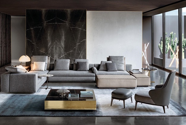 Мягкая мебель Minotti Yang 1 Мягкая мебель Minotti Yang (Италия) 1