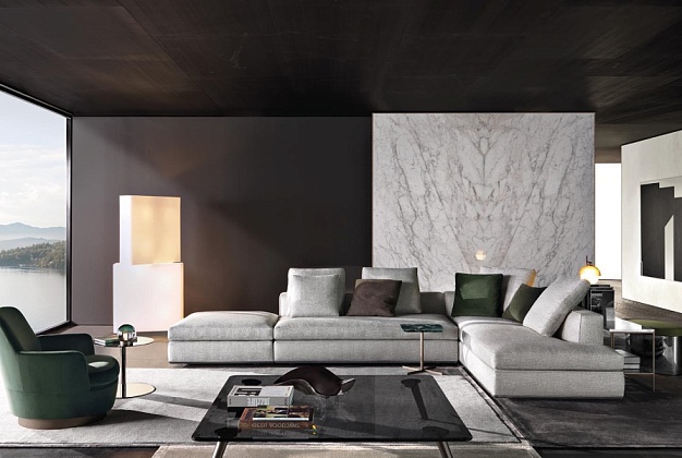 Мягкая мебель Minotti Powell 1 Мягкая мебель Minotti Powell (Италия) 1