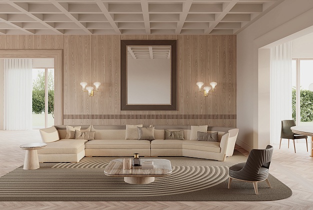 Диван Vittoria Frigerio Vivaldi 1 Диван Vittoria Frigerio Vivaldi (Италия) 1