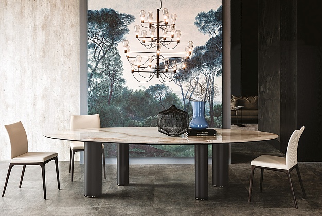 Стол обеденный Cattelan Italia Roll Keramik 2 Стол обеденный Cattelan Italia Roll Keramik (Италия) 2