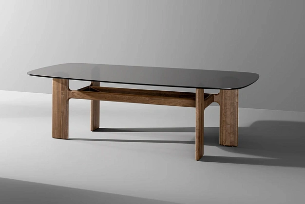 Стол обеденный Bonaldo Hippos Wood 2 Стол обеденный Bonaldo Hippos Wood (Италия) 2