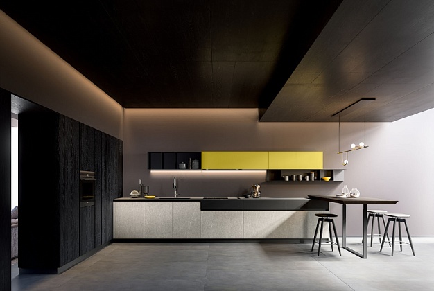Кухня Armony Cucine Rho Giallo 1 Кухня Armony Cucine Rho Giallo (Италия) 1