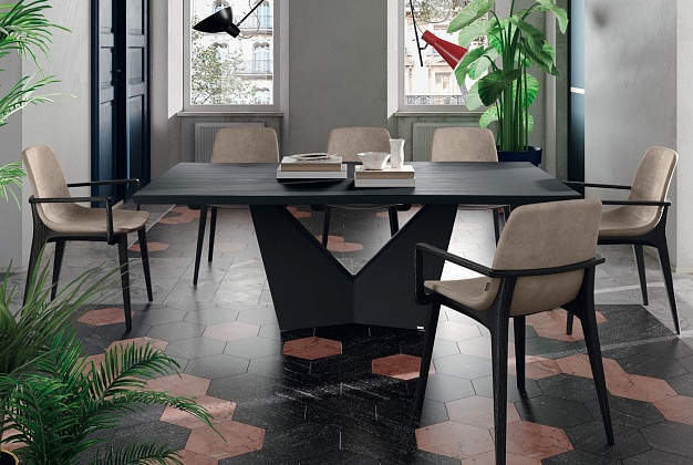 Стол обеденный Scavolini Sidney 1 Стол обеденный Scavolini Sidney (Италия) 1