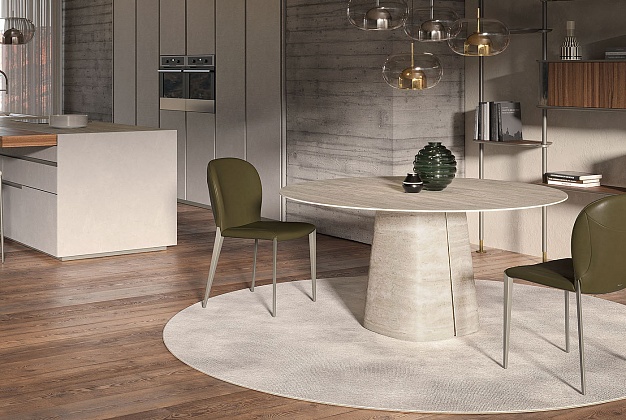 Стол Cattelan Italia Rado Keramik Round 1 Стол Cattelan Italia Rado Keramik Round (Италия) 1