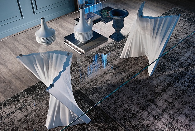 Стол обеденный Cattelan Italia Plisset 4 Стол обеденный Cattelan Italia Plisset (Италия) 4