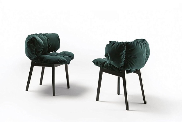 Полукресло Edra Blue Velvet 8 Полукресло Edra Blue Velvet (Италия) 8