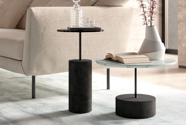 Журнальный столик Vibieffe Concrete 1 Журнальный столик Vibieffe Concrete (Италия) 1
