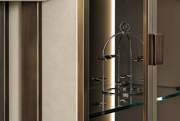 Стеллаж Rugiano Frame glass 2 Стеллаж Rugiano Frame glass (Италия) 2