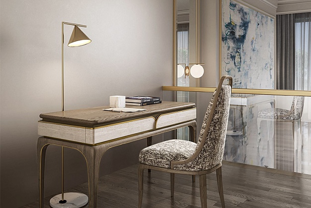 Стол письменный AR Interiors Alexander 1 Стол письменный AR Interiors Alexander (Италия) 1