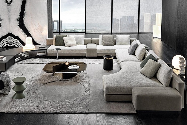 Мягкая мебель Minotti Daniels 2 Мягкая мебель Minotti Daniels (Италия) 2