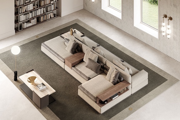 Диван Vittoria Frigerio Spinola 2 Диван Vittoria Frigerio Spinola (Италия) 2