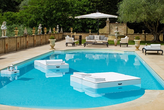 Плавающий шезлонг DFN Canopo Floating 3 Плавающий шезлонг DFN Canopo Floating (Италия) 3