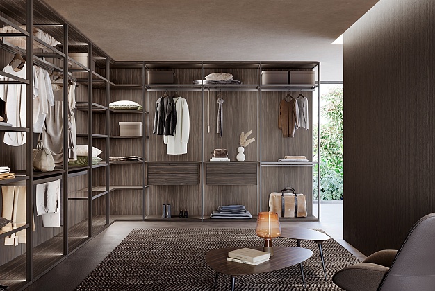Гардеробная Olivieri Prestige 3 Гардеробная Olivieri Prestige (Италия) 3