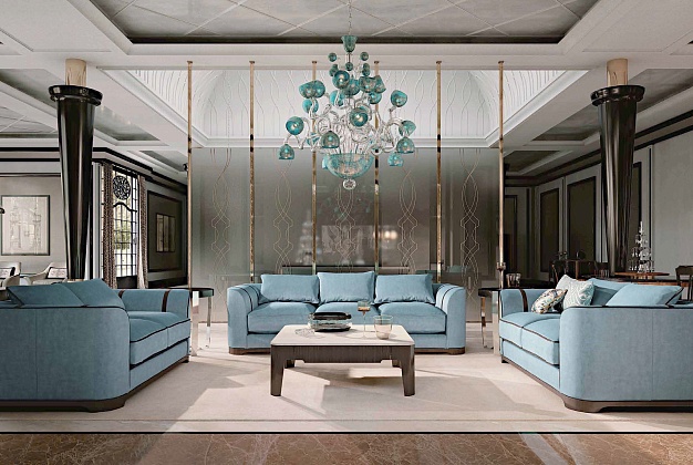 Люстра BelMondo Park Avenue 663 BLU 1 Люстра BelMondo Park Avenue 663 BLU (Италия) 1