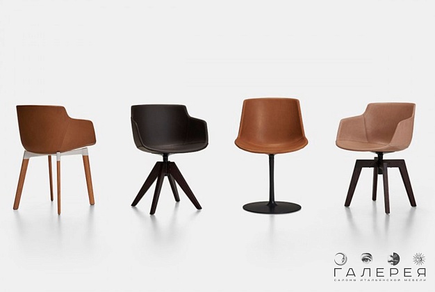 Полукресло MDF Italia Flow leather 1 Полукресло MDF Italia Flow leather (Италия) 1