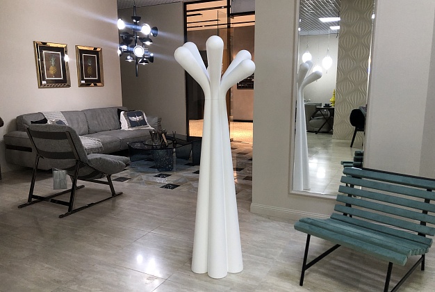 Вешалка Bonaldo Anemone белая 1 Вешалка Bonaldo Anemone белая (Италия) 1