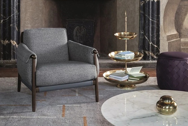 Кресло Poltrona Frau Times Lounge 1 Кресло Poltrona Frau Times Lounge (Италия) 1