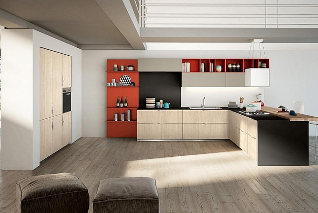 Кухня Spagnol Cucine Hot Collection Flick 04 1 Кухня Spagnol Cucine Hot Collection Flick 04 (Италия) 1