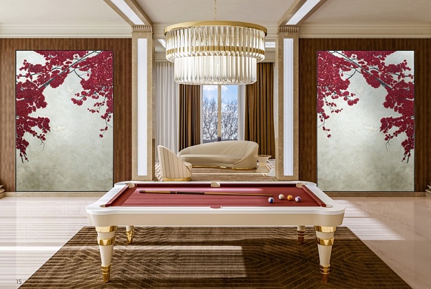 Бильярдный стол Vismara Regis 1 Бильярдный стол Vismara Regis (Италия) 1