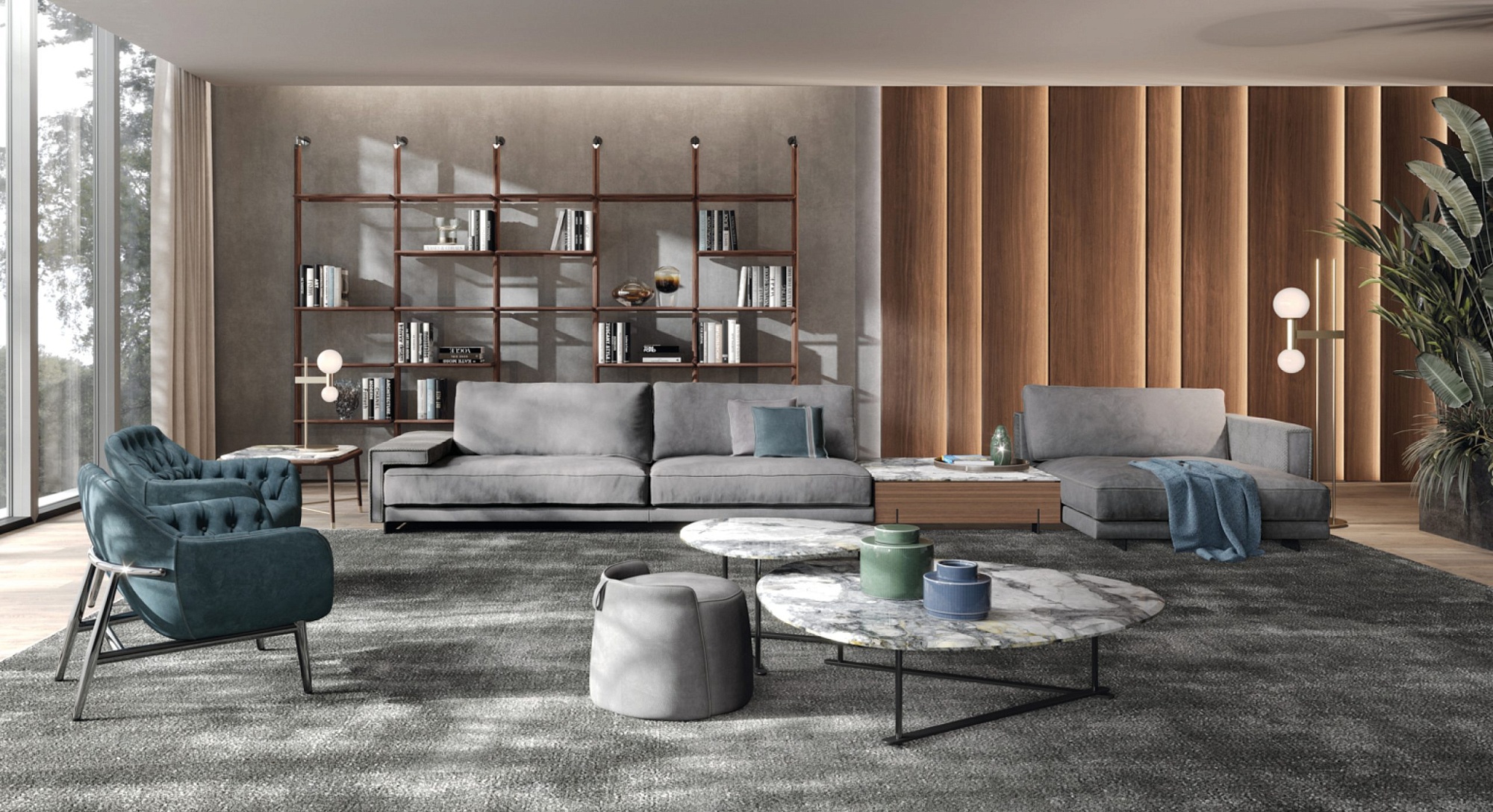 Диван Ulivi Hector Sectional Диван Ulivi Hector Sectional (Италия)