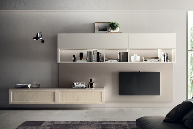 Гостиная Scavolini Carattere 3 Гостиная Scavolini Carattere (Италия) 3