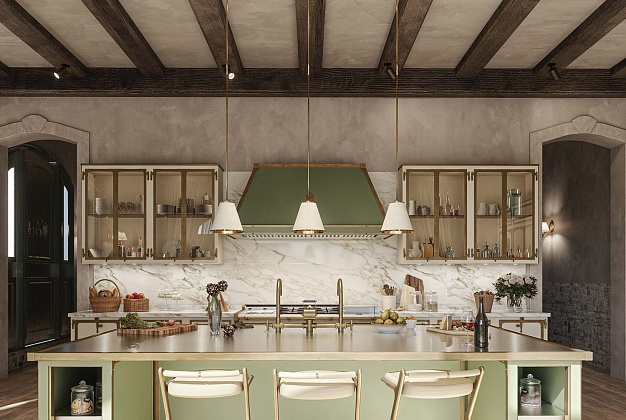 Кухня Officine Gullo Provence 3 Кухня Officine Gullo Provence (Италия) 3