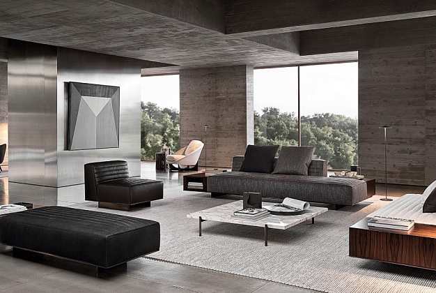 Мягкая мебель Minotti Roger 3 Мягкая мебель Minotti Roger (Италия) 3