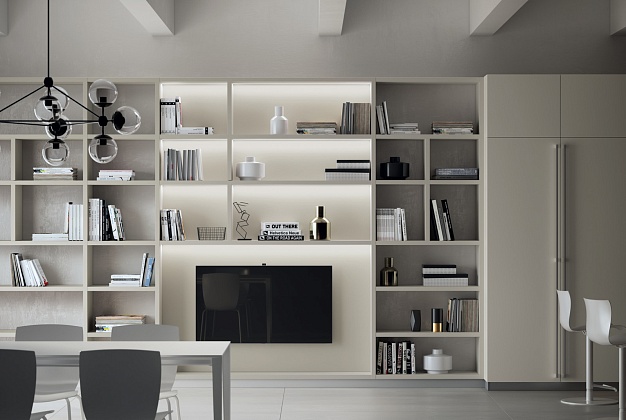 Гостиная Scavolini Carattere 9 Гостиная Scavolini Carattere (Италия) 9