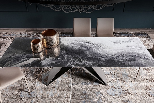Стол обеденный Cattelan Italia Premier Crystalart 1 Стол обеденный Cattelan Italia Premier Crystalart (Италия) 1