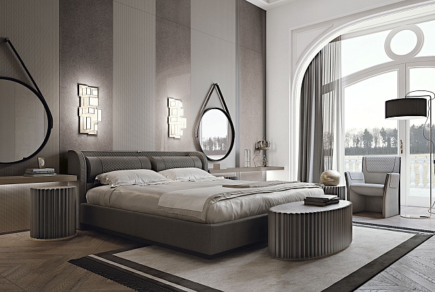Кровать Vittoria Frigerio Bellini High + Low 1 Кровать Vittoria Frigerio Bellini High + Low (Италия) 1