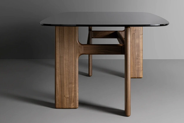 Стол обеденный Bonaldo Hippos Wood 3 Стол обеденный Bonaldo Hippos Wood (Италия) 3