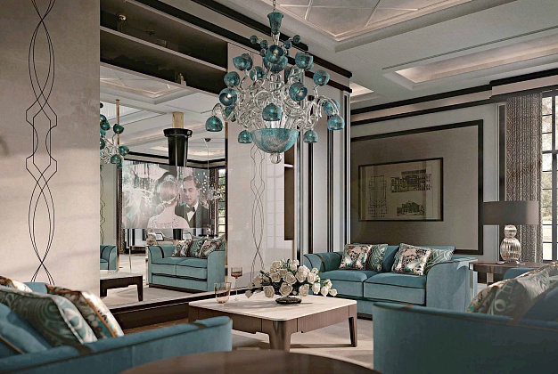 Люстра BelMondo Park Avenue 663 BLU 2 Люстра BelMondo Park Avenue 663 BLU (Италия) 2