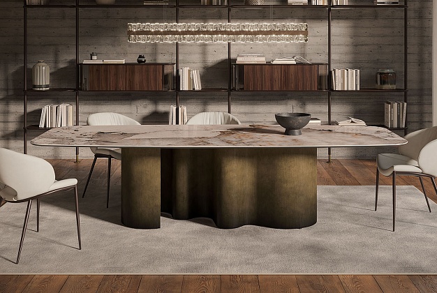 Стол Cattelan Italia Papel Keramik 1 Стол Cattelan Italia Papel Keramik (Италия) 1
