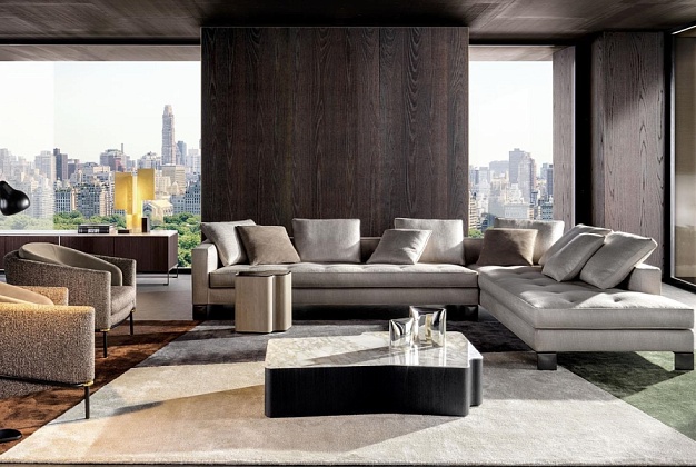 Мягкая мебель Minotti Pollock 1 Мягкая мебель Minotti Pollock (Италия) 1