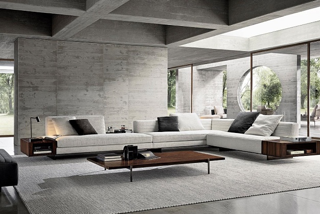 Мягкая мебель Minotti Roger 1 Мягкая мебель Minotti Roger (Италия) 1