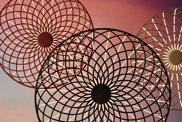 Потолочный светильник Flos Skynest Suspension 2 Потолочный светильник Flos Skynest Suspension (Италия) 2