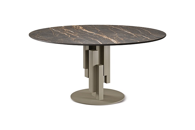 Стол обеденный Cattelan Italia Skyline Keramik Round 3 Стол обеденный Cattelan Italia Skyline Keramik Round (Италия) 3