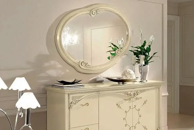 Зеркало Aritali Narciso Bianco 2 Зеркало Aritali Narciso Bianco (Италия) 2