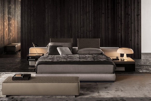 Спальня Minotti Yang 1 Спальня Minotti Yang (Италия) 1