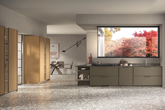 Кухня Scavolini Jeometrica 5 Кухня Scavolini Jeometrica (Италия) 5
