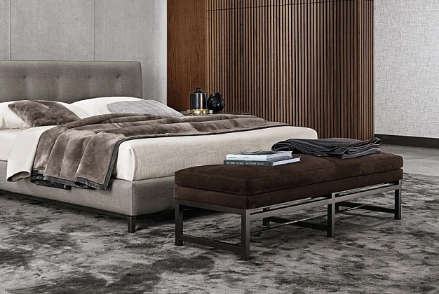 Банкетка Minotti Flynt 1 Банкетка Minotti Flynt (Италия) 1