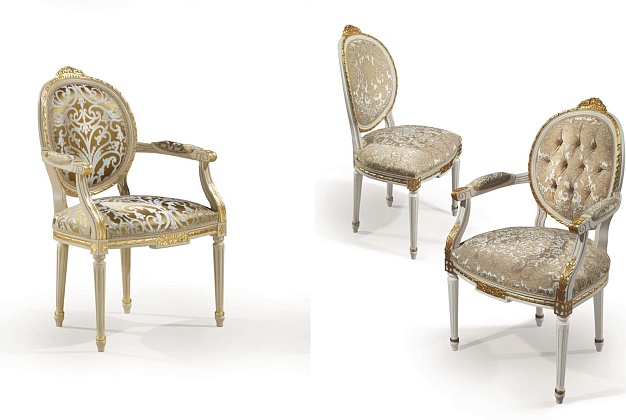 Стул Angelo Cappellini Luigi XVI 0724/P 3 Стул Angelo Cappellini Luigi XVI 0724/P (Италия) 3