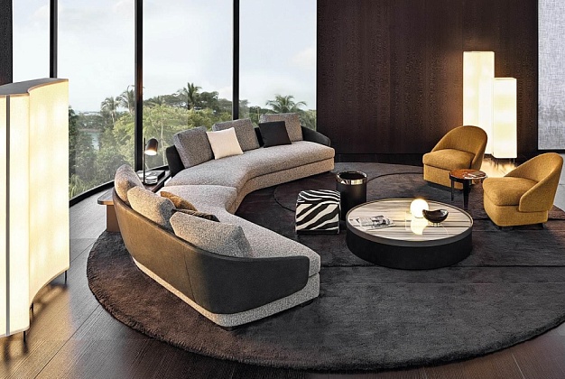 Мягкая мебель Minotti Lawson 1 Мягкая мебель Minotti Lawson (Италия) 1