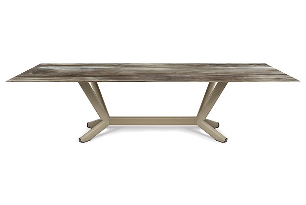 Стол обеденный Cattelan Italia Planer Crystalart 2 Стол обеденный Cattelan Italia Planer Crystalart (Италия) 2