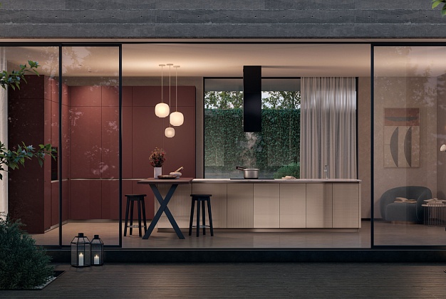Кухня Scavolini Lumina 1 Кухня Scavolini Lumina (Италия) 1