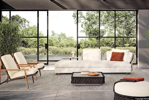 Мягкая мебель Minotti Amii 3 Мягкая мебель Minotti Amii (Италия) 3