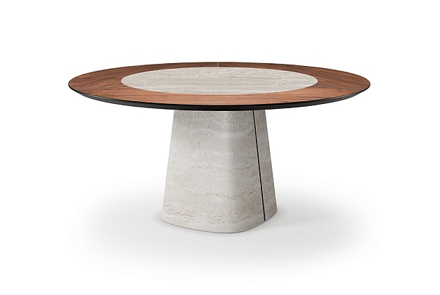 Стол Cattelan Italia Rado Ker-Wood Round 1 Стол Cattelan Italia Rado Ker-Wood Round (Италия) 1