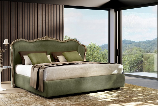 Кровать Andrea Fanfani Tornabuoni Atelier S381 1 Кровать Andrea Fanfani Tornabuoni Atelier S381 (Италия) 1