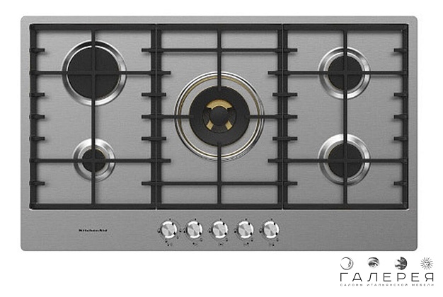 Варочная панель газовая KitchenAid KHSP5 86510 1 Варочная панель газовая KitchenAid KHSP5 86510 (Италия) 1